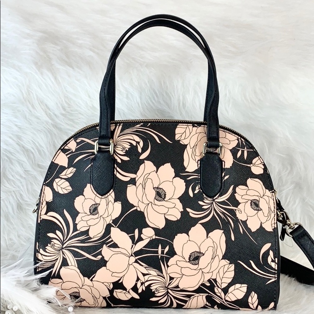 ♠️New Kate Spade ♠️ Reily Black Multi Laurel - Picture 5 of 8